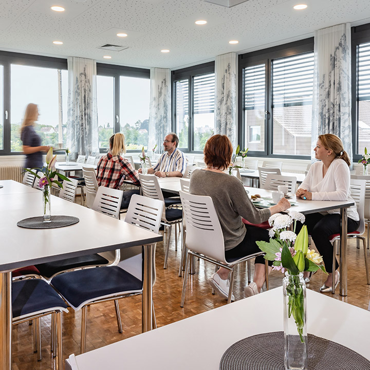 VDI-Fortbildungszentrum Stuttgart - Blick in die Cafeteria